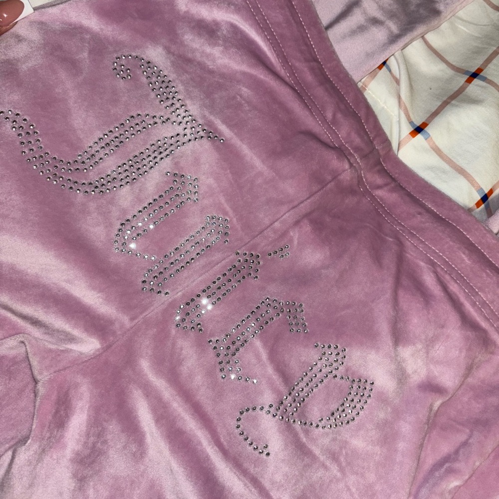Juicy Couture Light Pink Velour Lounge Pants